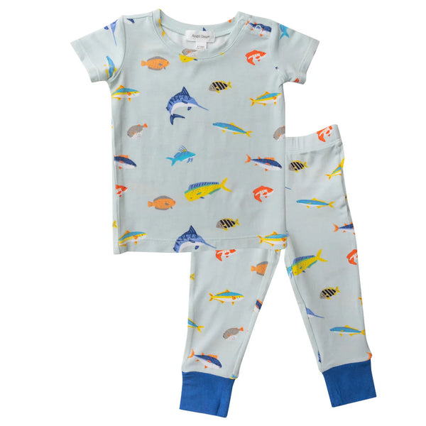 2Pc Angel Dear Tropical Fish Loungewear Set