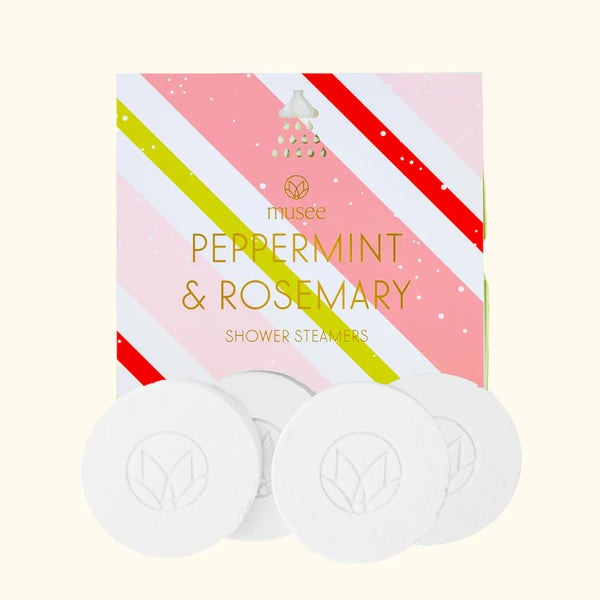 Musee Peppermint and Rosemary Shower Steamers