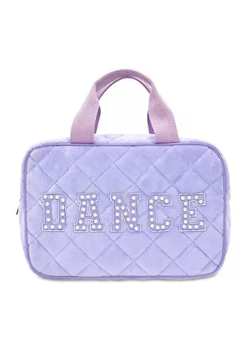 IScream Quilted Patched Dance Purple Bag