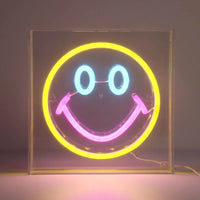 Smiley Face Neon LED Sign