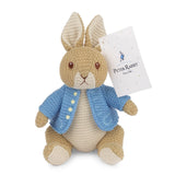 6.5" Peter Rabbit Knit Plush Bunny