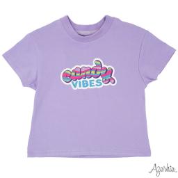 Azarhia Boxy Tee - Candy Vibes Glitter