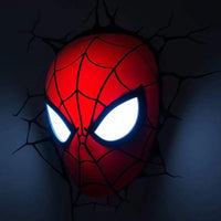 Spiderman Face 3D Deco Light