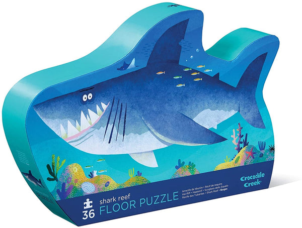 Crocodile Creek 36Pc Shark Reef Floor Puzzle