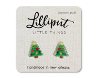 Lilliput Little Things Earrings - Christmas Trees