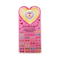 Great Pretenders 30 Pairs Heart Sticker Earrings