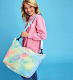 Rainbow Sherpa Overnight Bag