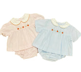 Petit Ami Pumpkin Diaper Set