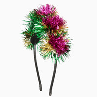 Mardi Gras Tinsel Headband