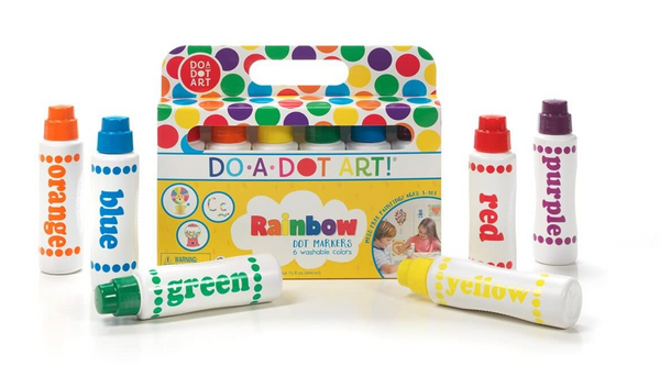 Do A Dot Art! Markers 6-Pack Juicy Fruits Washable Paint Markers