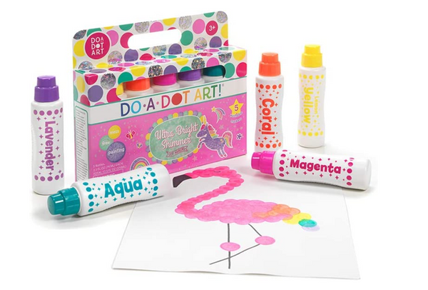Do A Dot Art! Markers 6-Pack Rainbow Washable Paint Markers