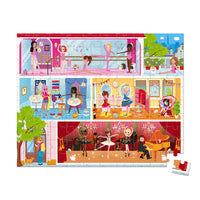 Janod Dance Academy 100Pc Suitcase Puzzle