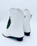 KIDS Majorette White Mardi Gras Marching Boots