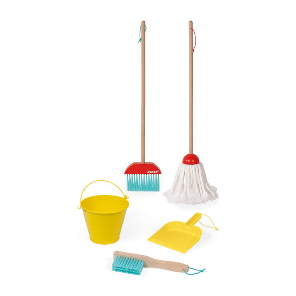 Wooden Cleaning Set